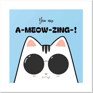 A-MEOW-ZING Posters and Art